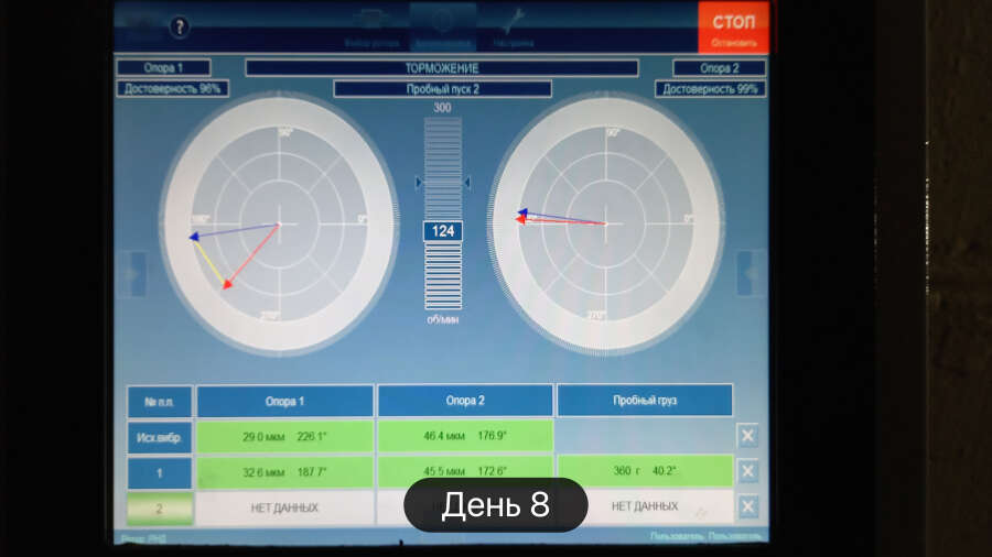 Модернизация балансировочного станка МС60