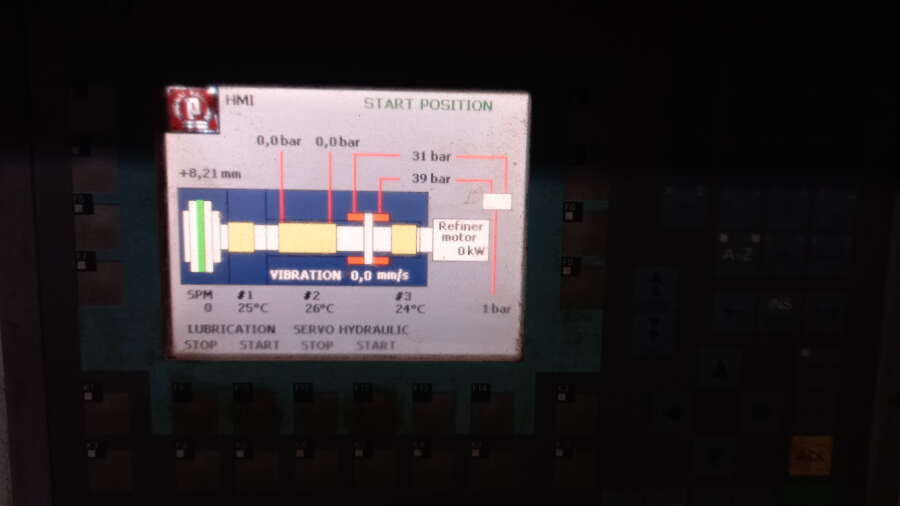 Вибродиагностика двигателя 1,6 МВт агрегата рафинера с балансировкой полумуфты
