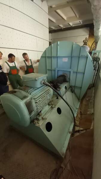 Вибродиагностика и балансировка вентилятора CBI CHB 40. Вибродиагностика 3-х вентиляторов.