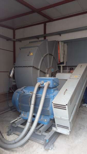 Вибродиагностика и балансировка вентилятора CBI CHB 40. Вибродиагностика 3-х вентиляторов.