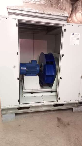 Вибродиагностика и динамическая балансировка двух приточных вентиляторов