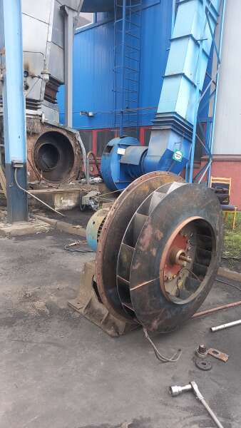 Балансировка и ремонт дымососа