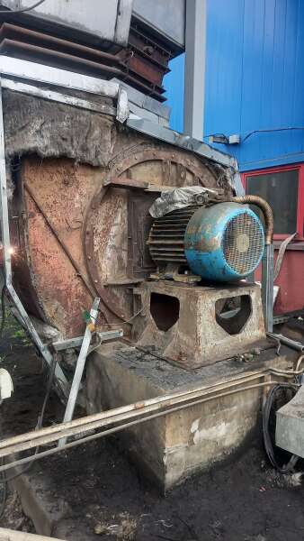 Балансировка и ремонт дымососа