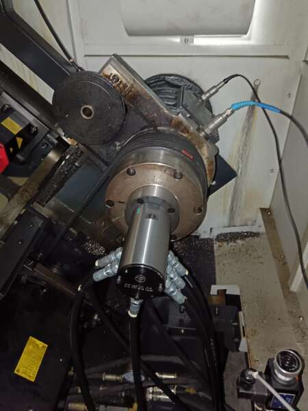 Балансировка шпинделя токарного станка с ЧПУ