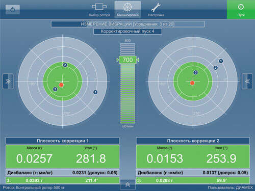 Измерительная система балансировочных станков САПФИР-3