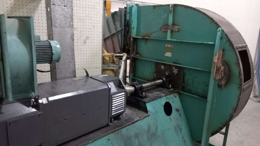 Вибродиагностика электродвигателя после его ремонта. Динамическая балансировка колеса вентилятора на рабочих оборотах без разборки