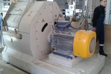 Динамическая балансировка молотковой дробилки Van Aarsen 700GD