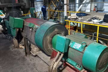 Вибродиагностика двигателя 1,6 МВт агрегата рафинера с балансировкой полумуфты