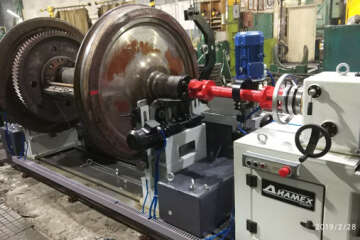 Балансировочные станки ВТЖ-3000 и ВТЖ-5000 для колесных пар железнодорожных вагонов и локомотивов